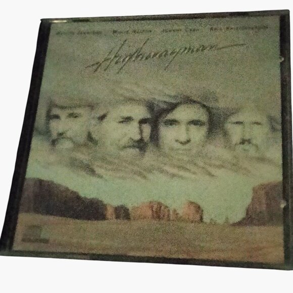 Highwayman CD Waylon Jennings Willie Nelson Johnny Cash Kris Kristofferson 1985 - Picture 1 of 5